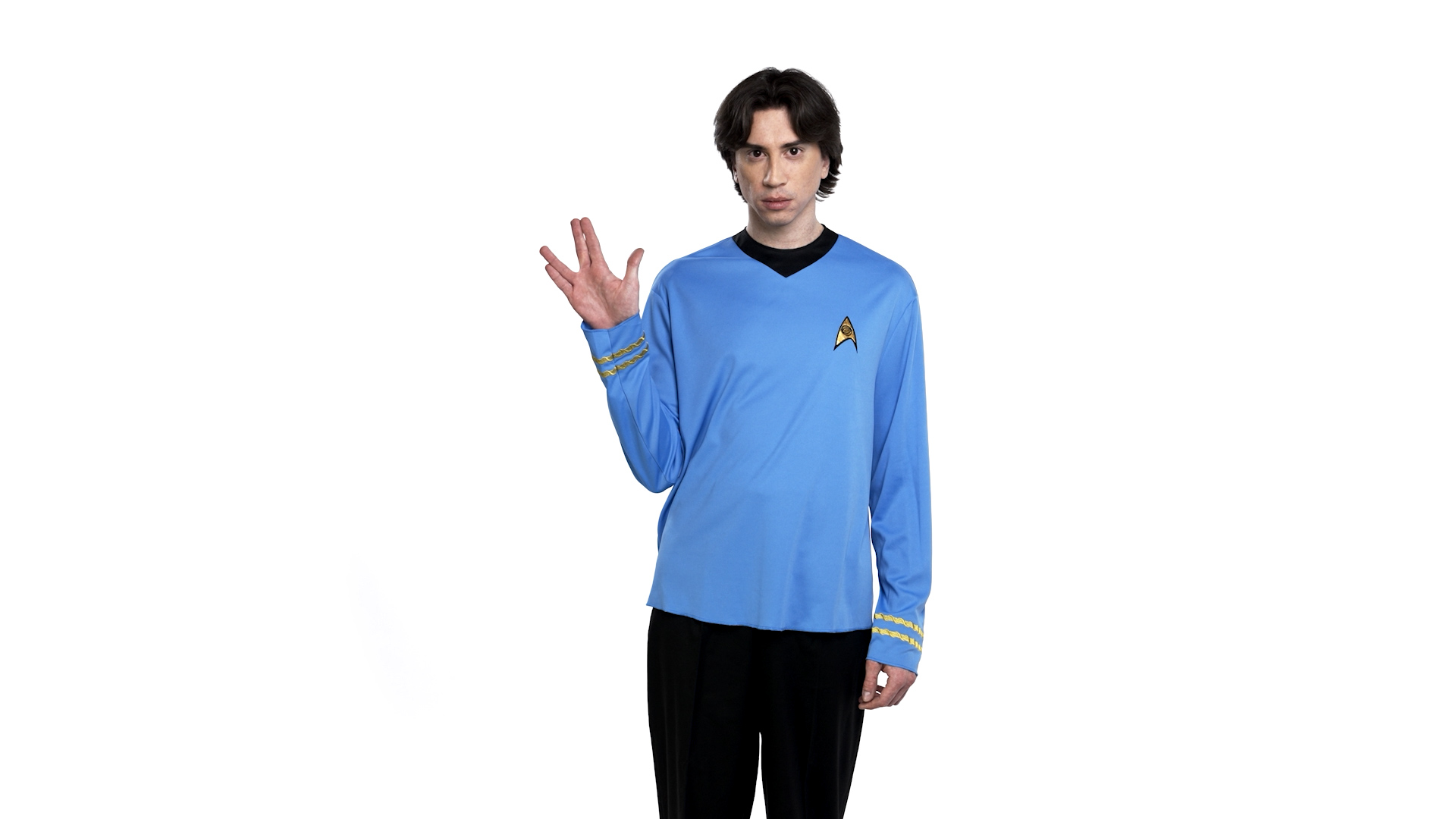 JWC5140 Spock Costume Top Adult 360 Action Video